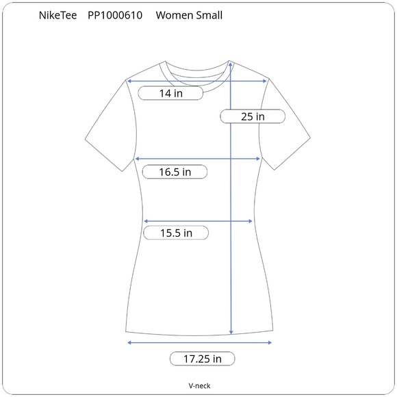 Nike V-Neck Short Sleeve Women (S) - Picture 5 of 5